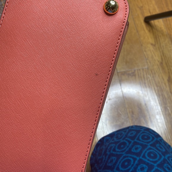 ๐ Michael kors NWT jet set leather medium peach tote gorgeous ๐ - Picture 15 of 15